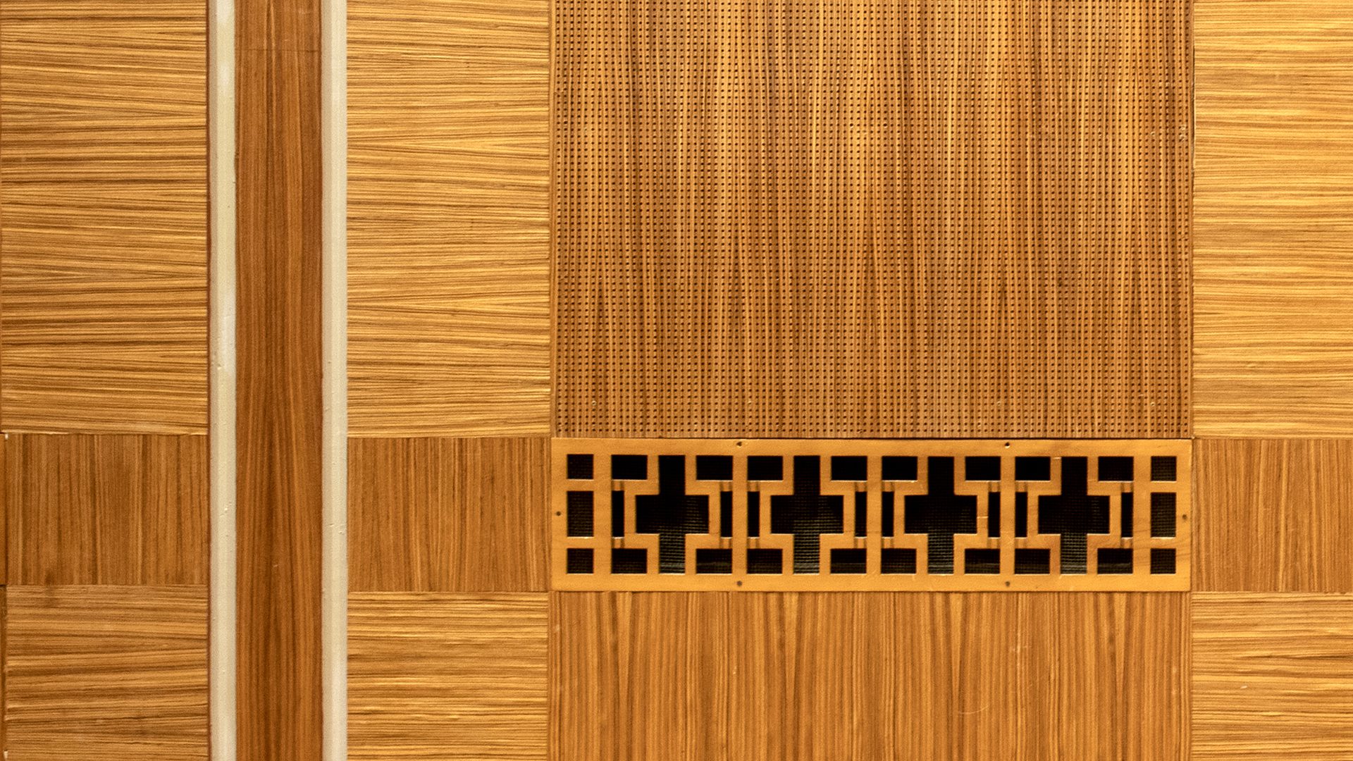 Mary Seton Room wall pattern